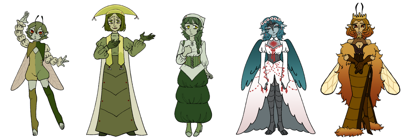 Character Concept Lineup