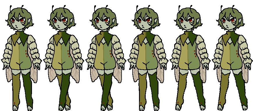 Current sprite of protagonist